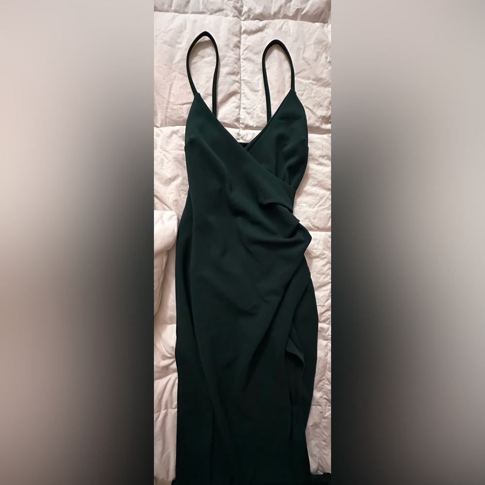PrettyLittleThing Emerald Dress
